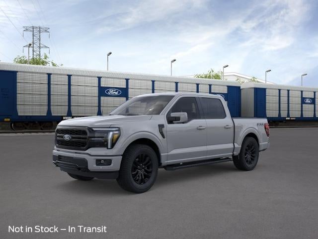 2026 Ford F-150 Lariat in Avalanche — front three-quarter view