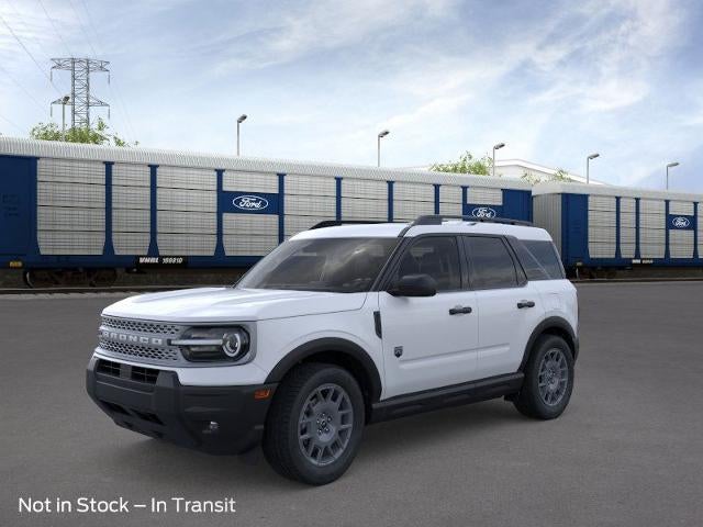 2026 Ford Bronco Sport Big Bend in Space White Metallic — front three-quarter view